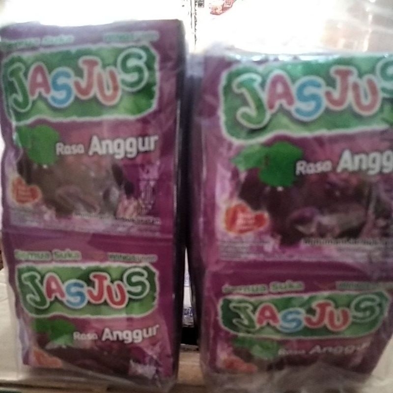 

JASJUS RASA ANGGUR 1 PAK ISI 5 RENCENG