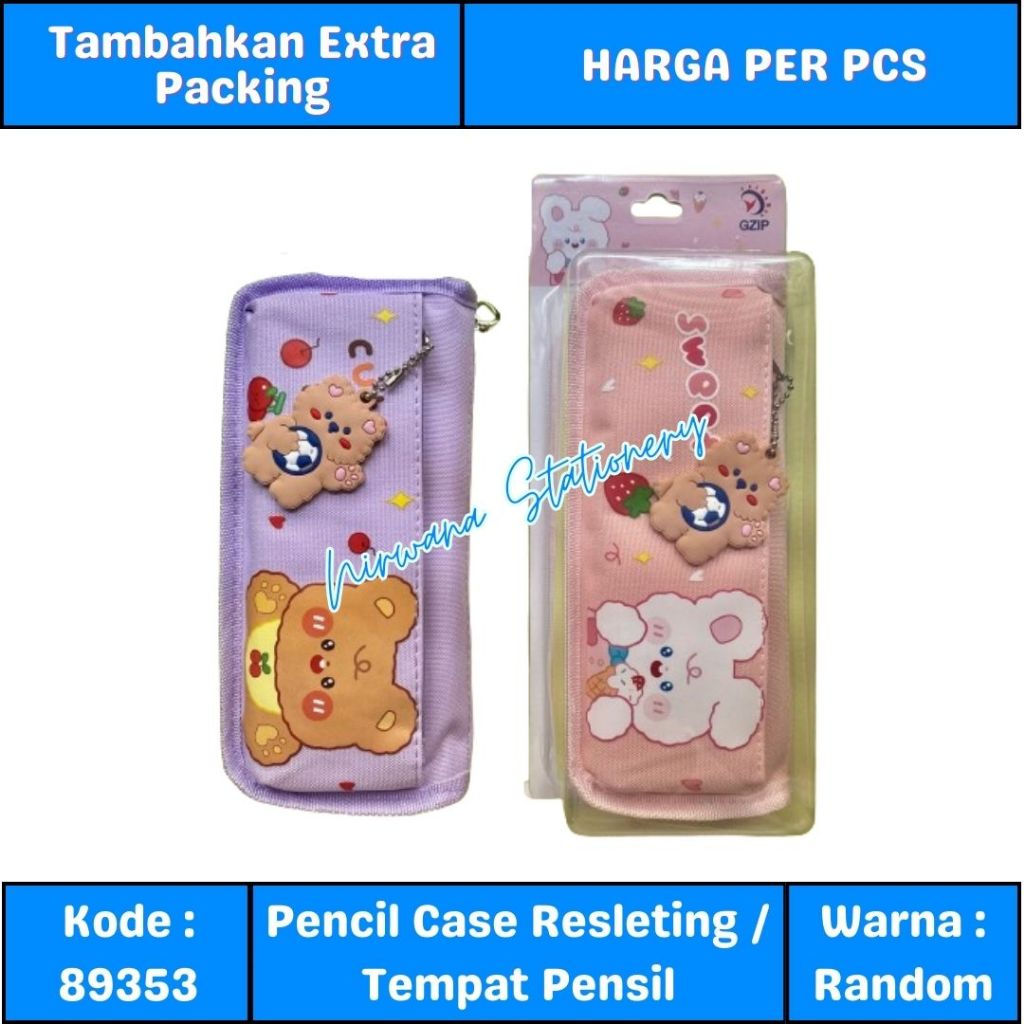 

Pencil Case Resleting / Tempat Pensil Girl 89353