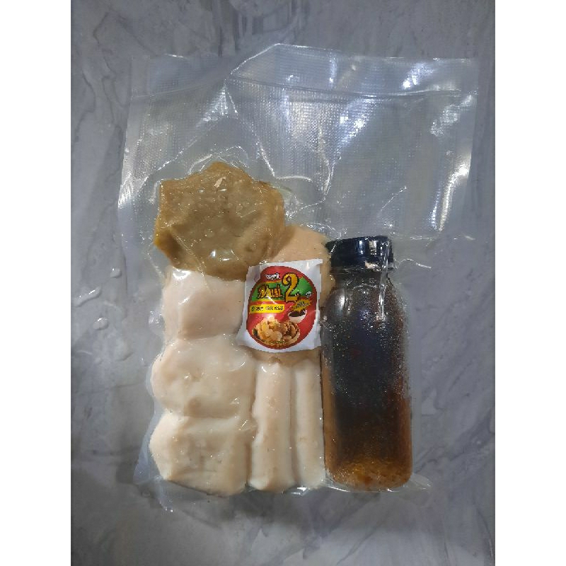 

pempek palembang frozen isi 10 pcs