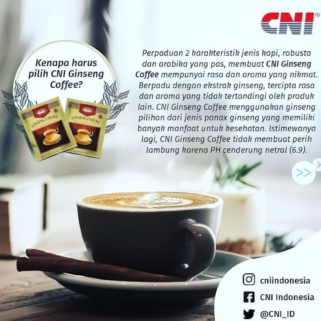 

PROMO CNI Kopi Ginseng 400gr