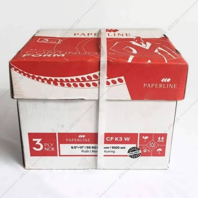 

Kertas Continuous Form 3 ply warna