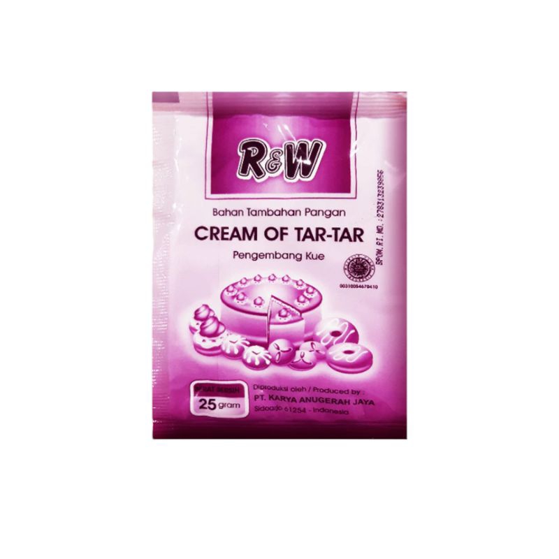 

R&W Rajawali Cream Of Tar Tar 25 Gram