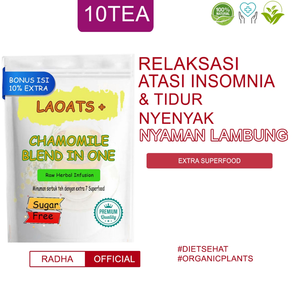 

Camomile Tea Minuman Diet Teh Chamomile Tea Celup Pelangsing Badan Penurun Berat Badan Chamomile Asam Lambung Laoats