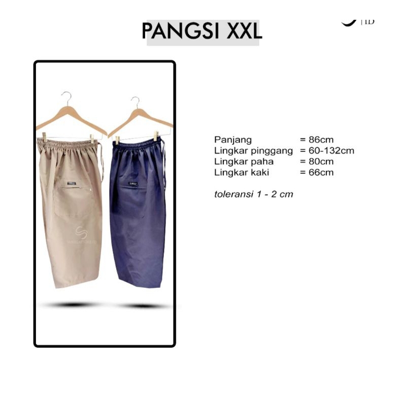 sirwal jumbo pangsi XXL celana sirwal celana komboran jumbo