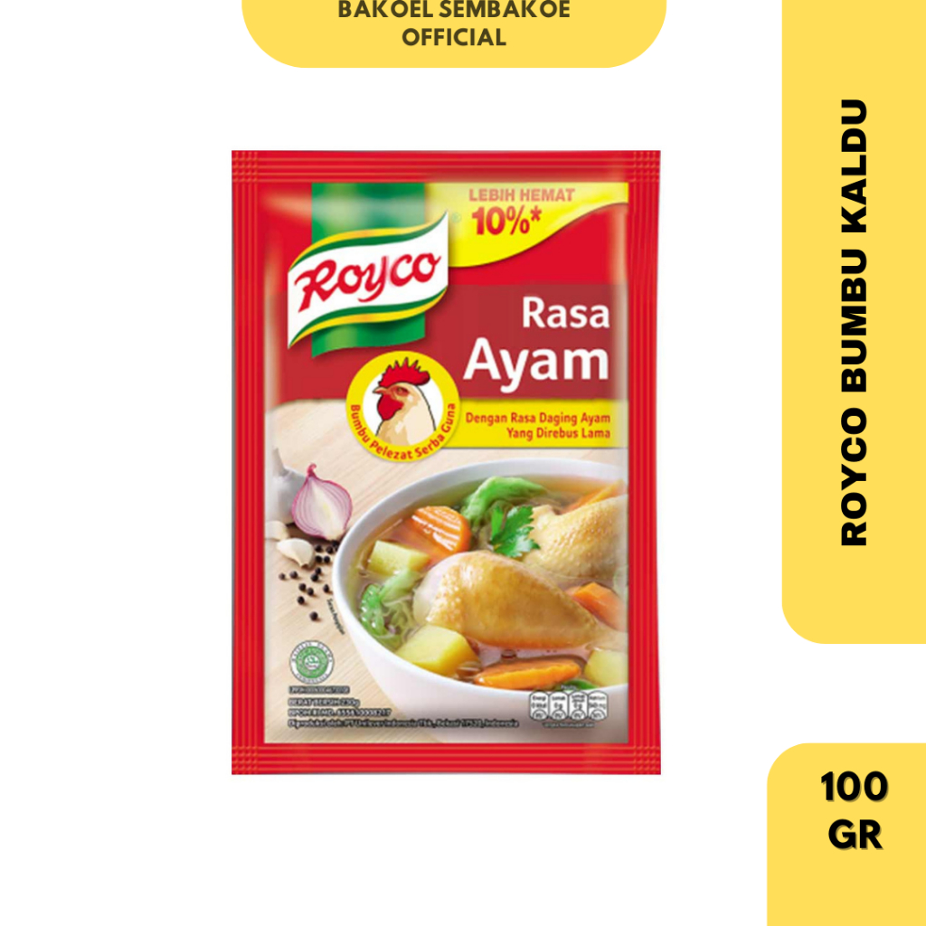 

ROYCO Bumbu Kaldu Ayam 100gr