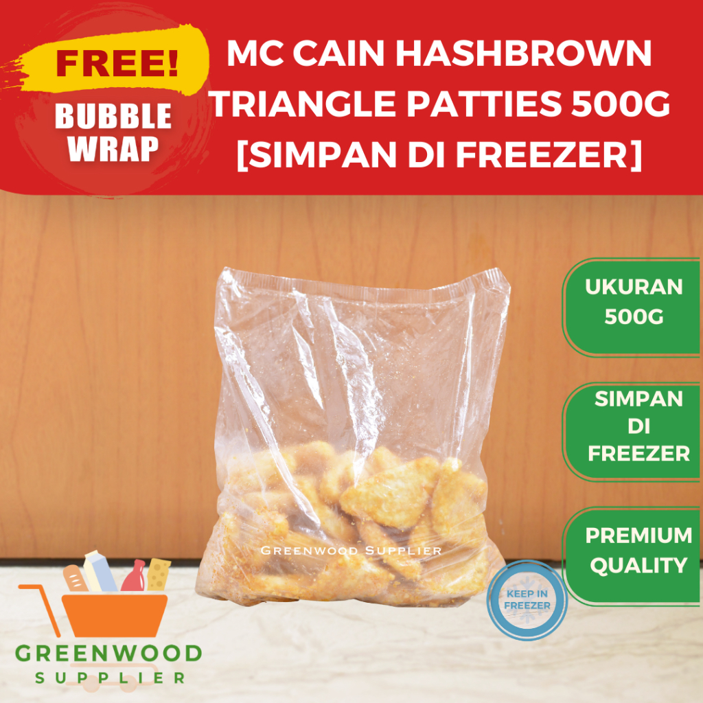 

McCain Hashbrown Triangle Patties - 500G