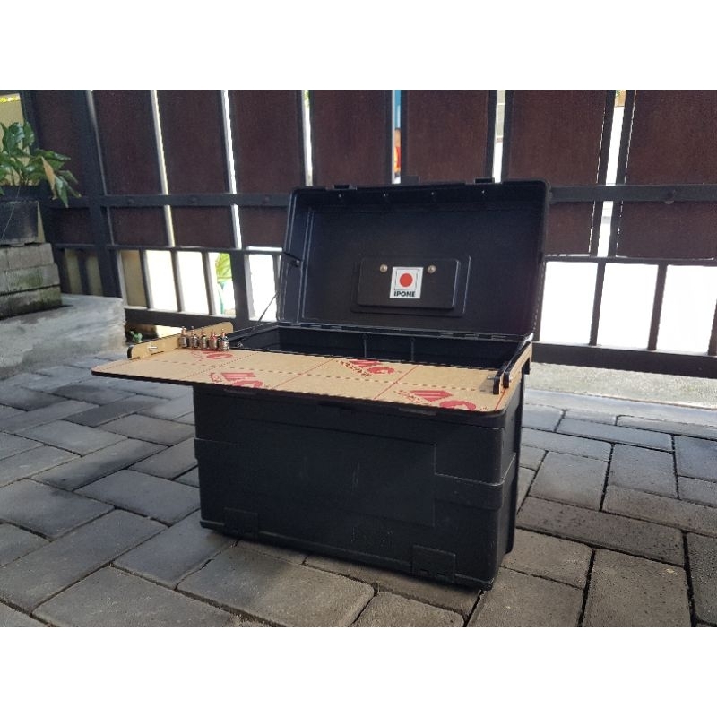 meja akrilik box tamiya