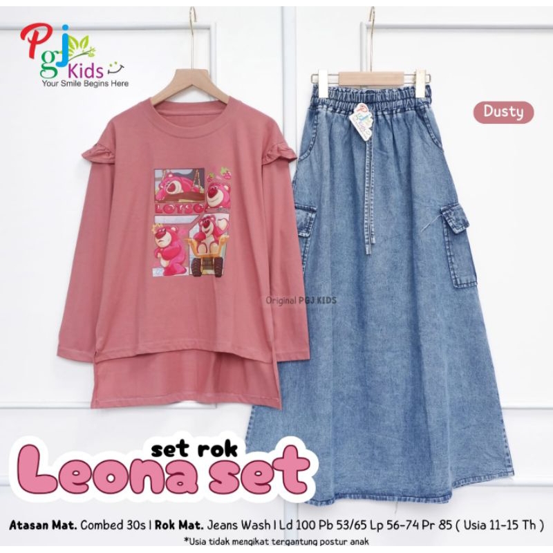 LEONA SET ROK DUSTY ORI PGJ