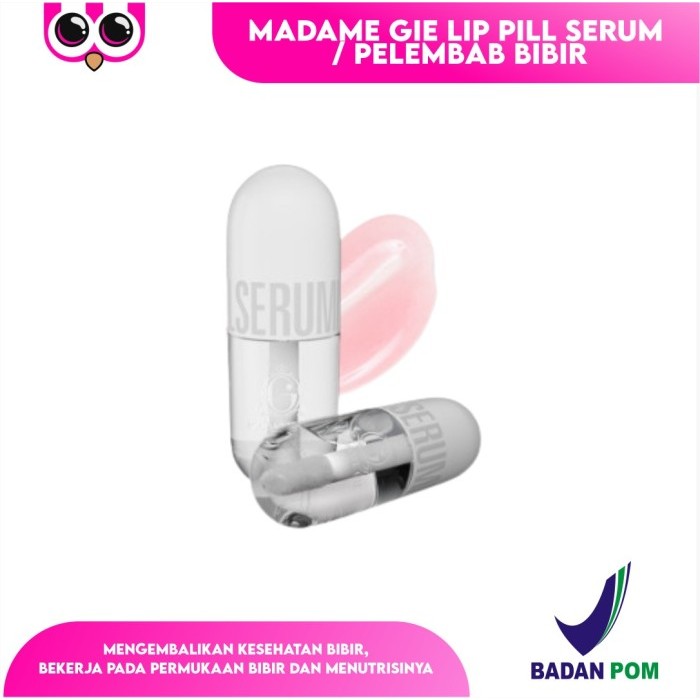 [ LIPILL SERUM ] MADAME GIE LIP PILL SERUM / PELEMBAB BIBIR