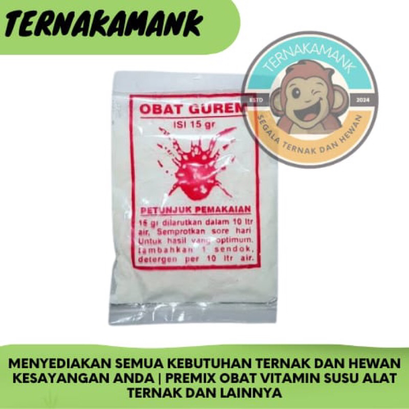 Obat Gurem - Pembasmi Hama, Kutu, Pinjal, Tungau pada Ayam