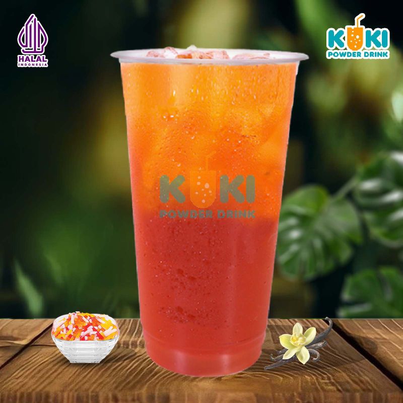 

Kuki Powder Drink Bubuk Minuman Premium Rasa Vanila Tea 1 Kg