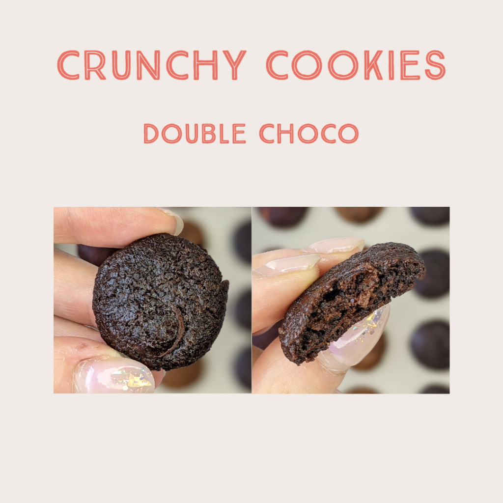 

Munchewy *New* Crunchy Cookies Series - Double Choco / Cokelat Double Cookies
