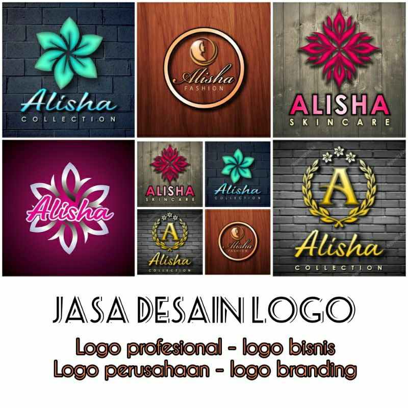 

JASA DESAIN - CUSTOM LOGO