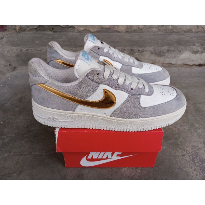 147.Nike AF 1  Low  07 Grey Size 42