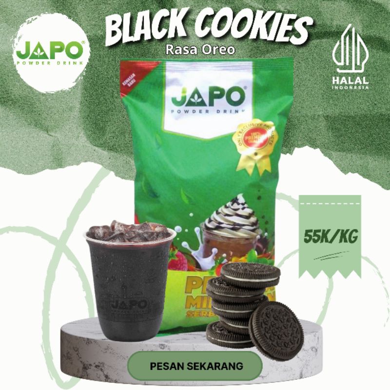 

JAPO RASA BLACK COOKIES/ RASA BLACKK WOREOO