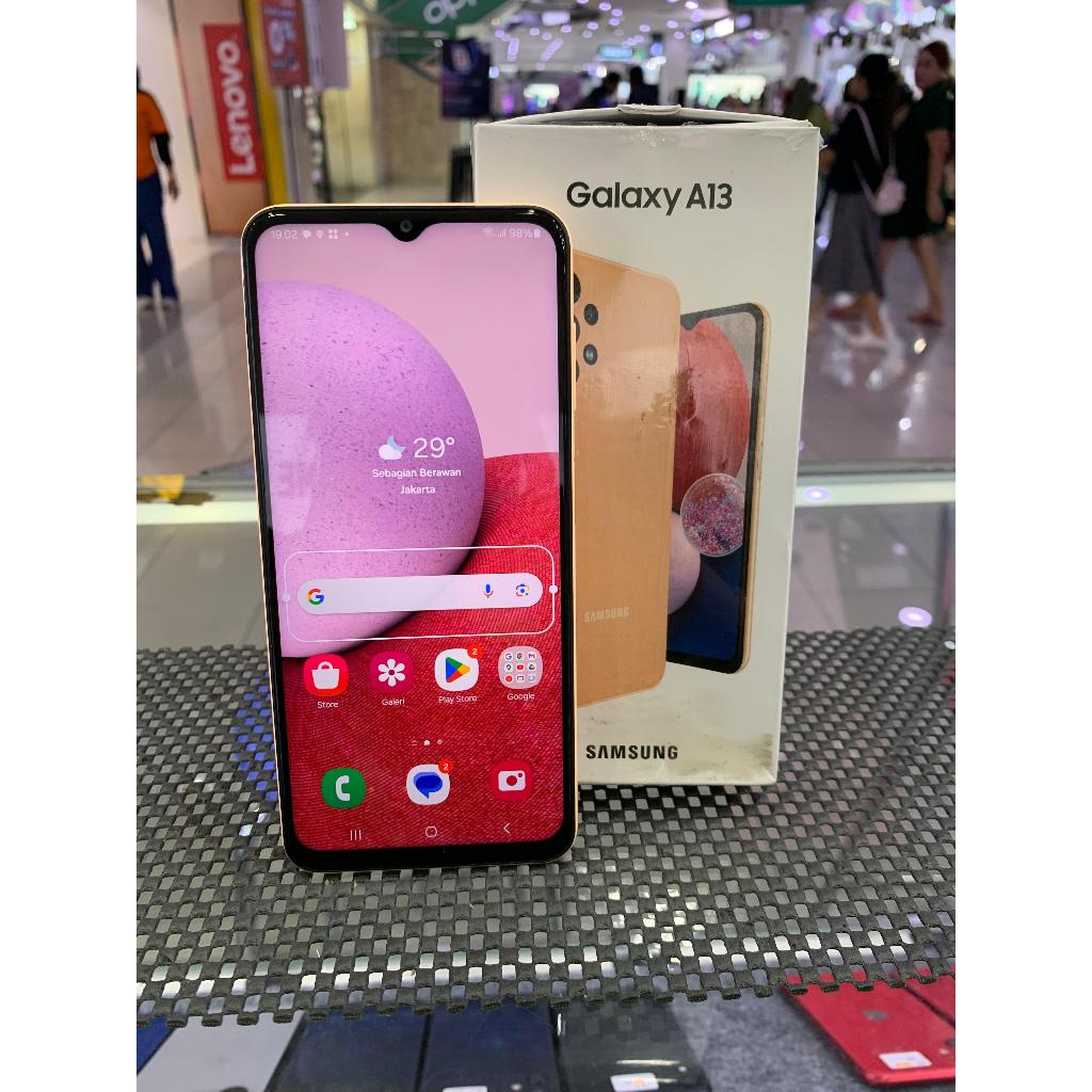 SAMSUNG GALAXY A13 6/128GB 6 128 SECOND BEKAS RAM 6GB INTERNAL 128GB
