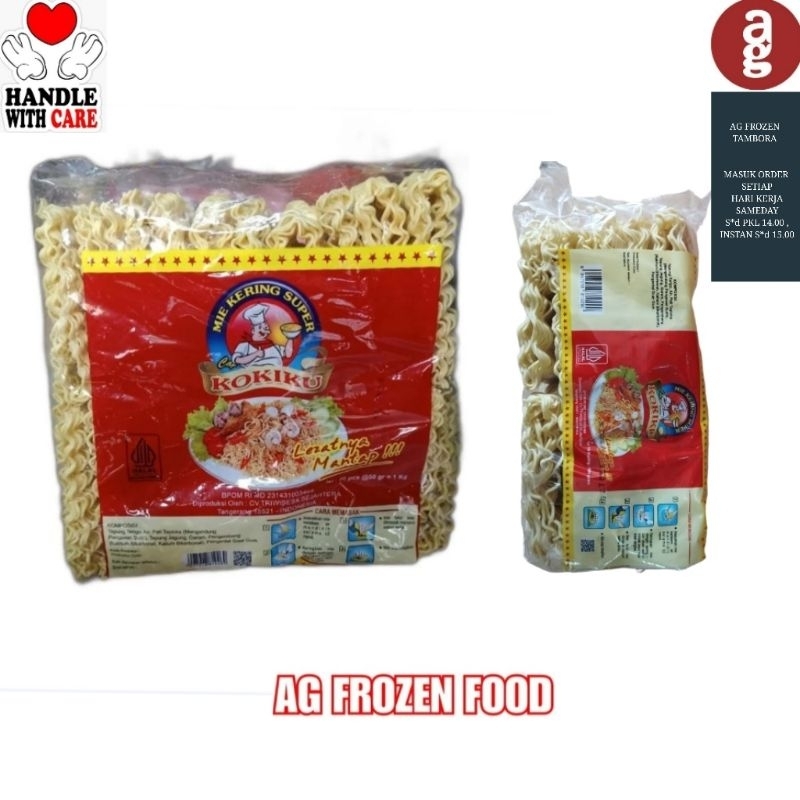 

Kokiku Mie Kering Super 500 Gram & 1 Kg