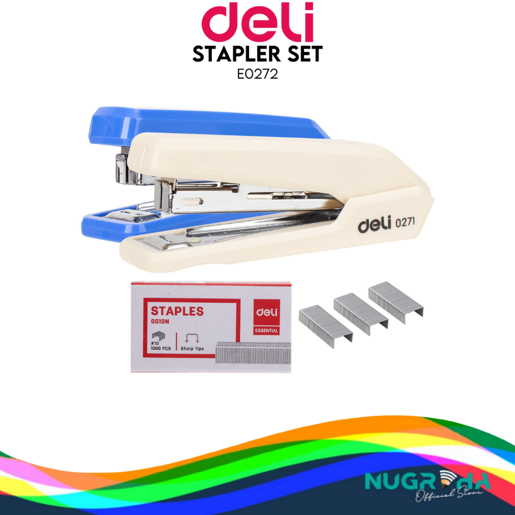 

Deli Stapler Set 15 lembar ukuran #10 E0272