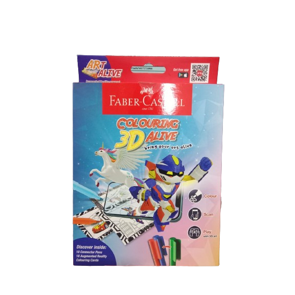 

Tbmo Colouring 3D Alive0 10 Connector 155016E Faber-Castel / Spidol