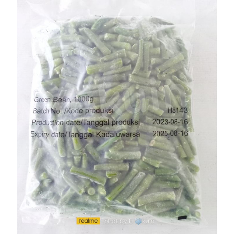 

Buncis Frozen 1kg , Green Bean - Frozen Food Murah