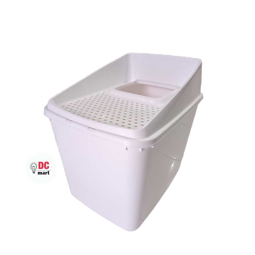 Cat Litter Box MOTIF KOTAK JUMBO / CLB#71 /Bak Pasir Kucing Premium