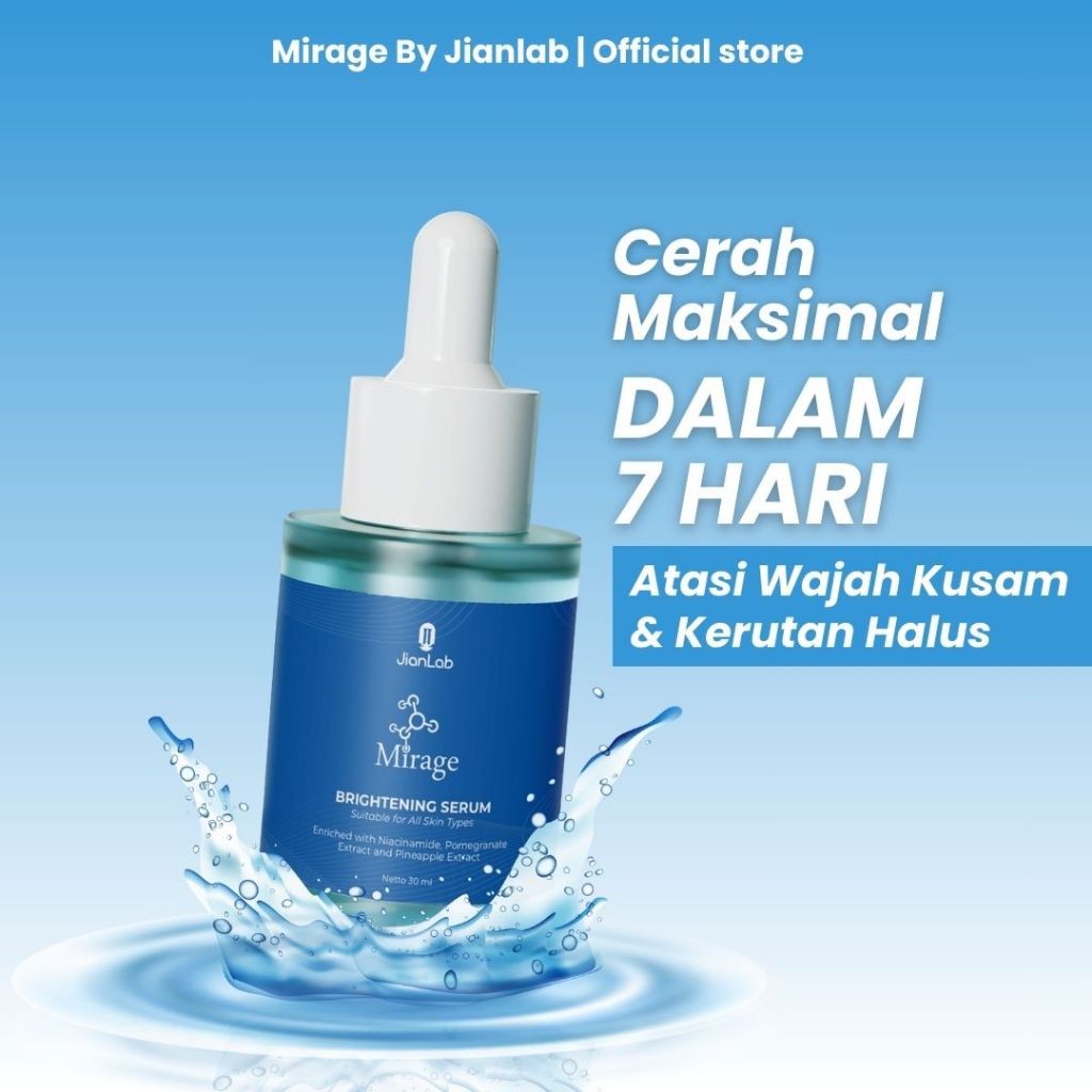 Mirage By Jianlab | Serum Wajah Brightening & Anti Aging