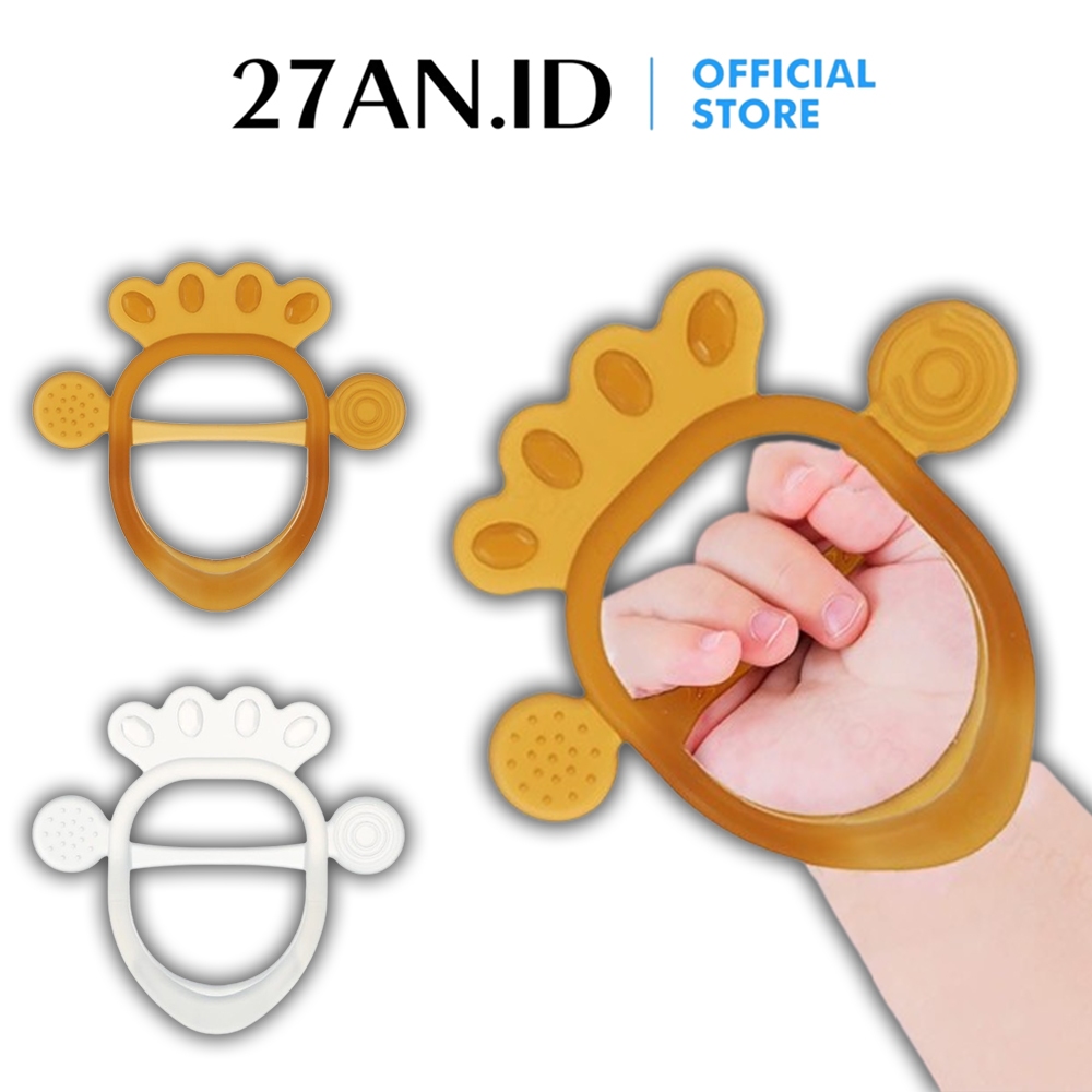 ( 27AN.ID ) Teether Bayi Gelang BPA free H658 Mainan Gigitan Bayi Silikon