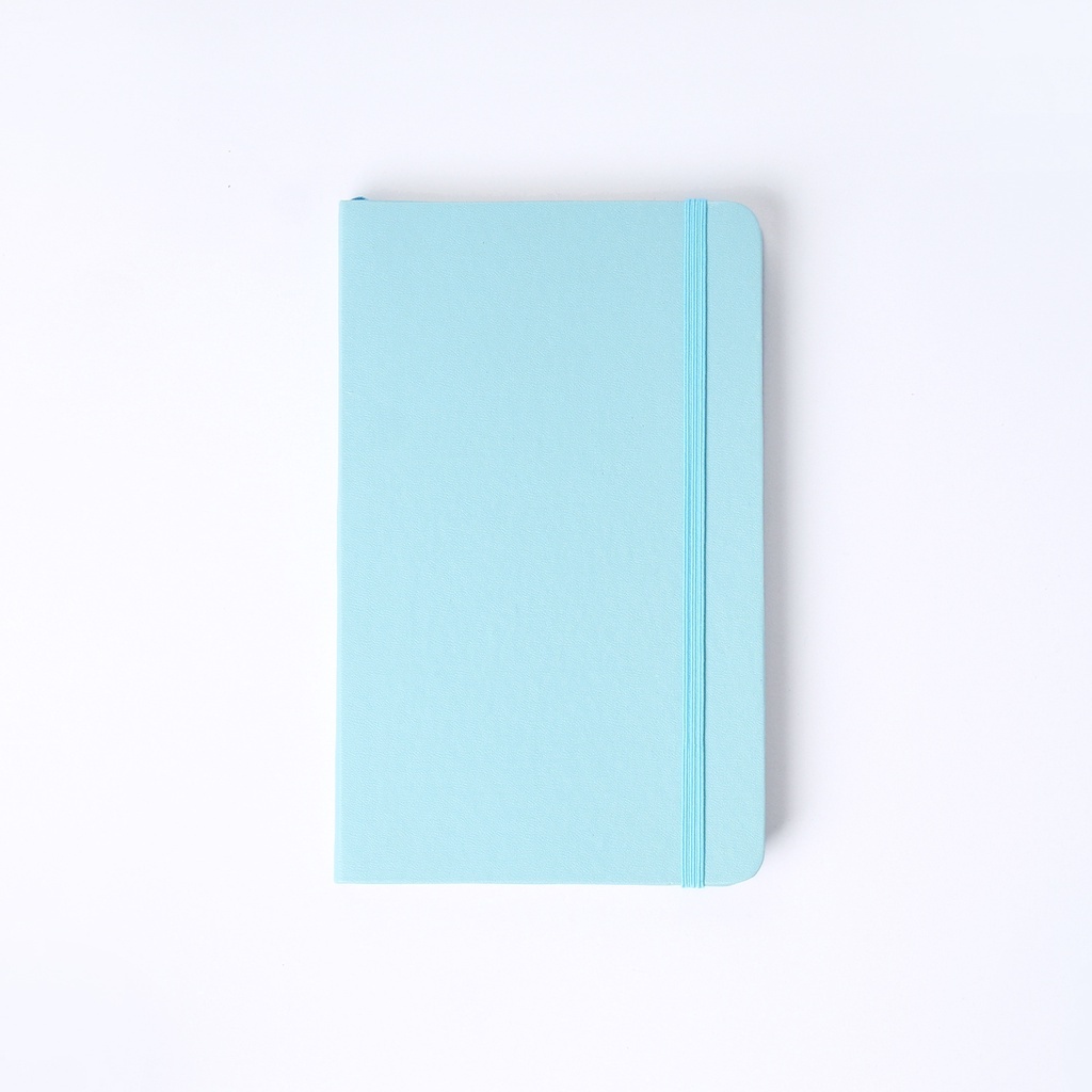 bukuqu Classic Notebook Warna Light Blue, Polos
