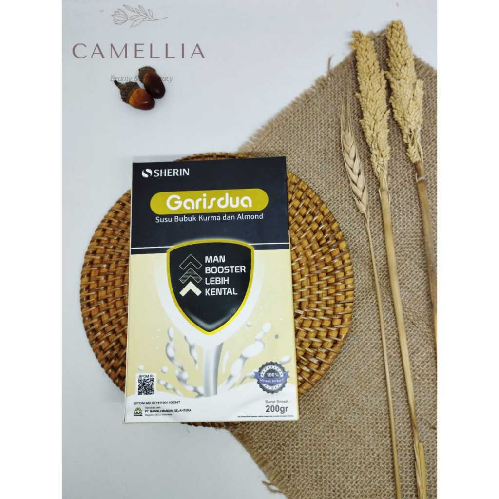 Susu Garis Dua Khusus Untuk Pria Kurma Almond 200 Gr
