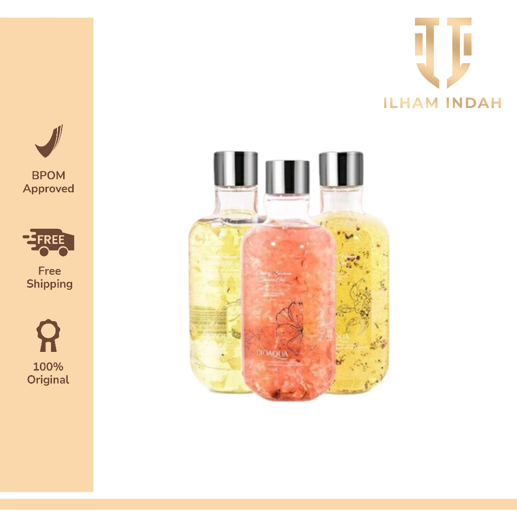 BIOAQUA SHOWER GEL 3 VARIAN250ML
