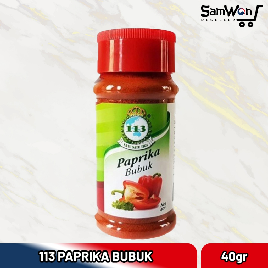 

113 PAPRIKA BUBUK 40gr - Paprics Powder Bumbu Rempah Siap Pakai