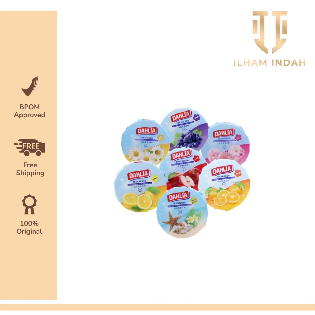 Dahlia Kamper / Kapur Barus Gantung 80 gr
