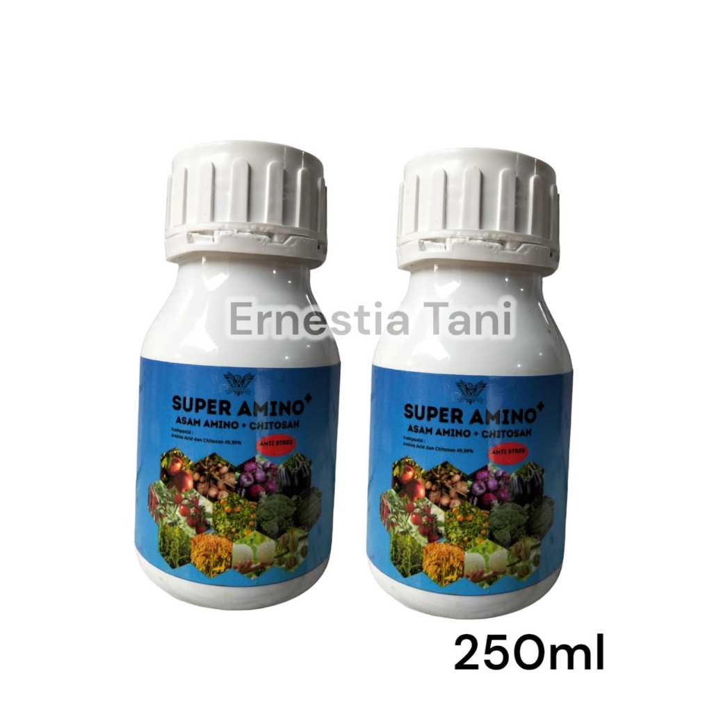 Super Amino 250ml Pupuk Nutrisi Asam Amino + Chitosan Untuk Mempercepat Pemulihan Tanaman Dari Elang