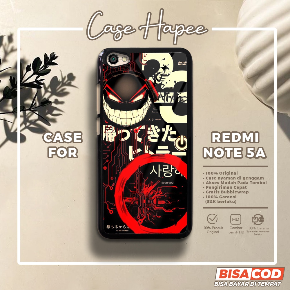 Case Redmi Note 5A Casing Redmi Note 5A [JPNR] Casehapee Case Glossy Case Aesthetic Custom Case Prem
