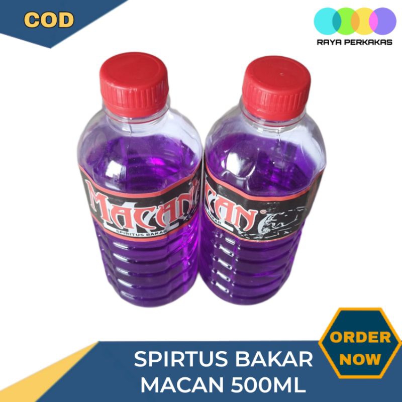 Spiritus Spirtus Pirtus Bakar Cap Macan Botol