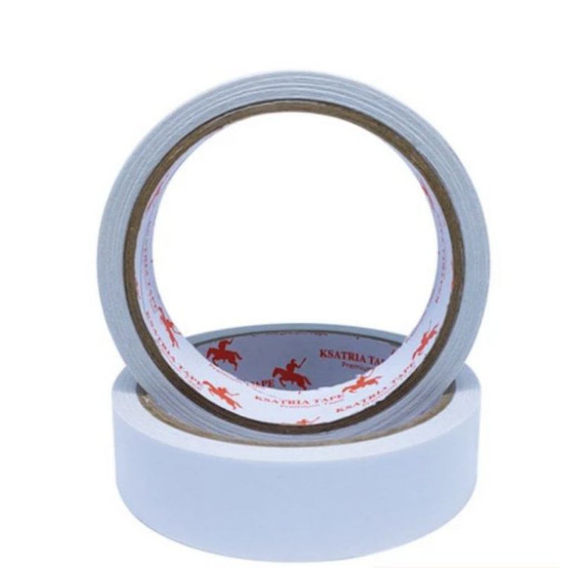 

Double Tape Ksatria Tape 24mm × 10 Meter