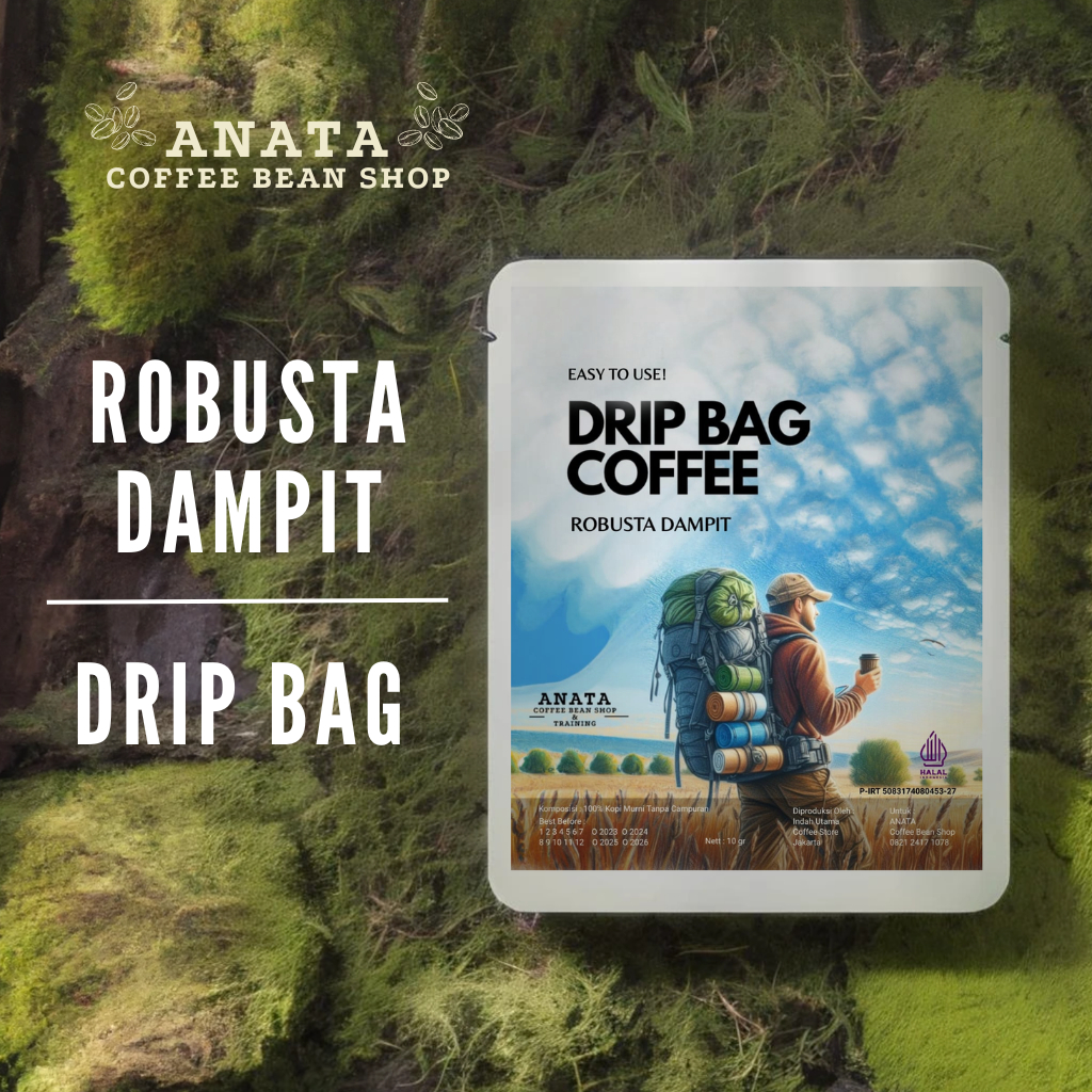 

ANATA Traveler Kopi Robusta Dampit Instan Dripbag Non Ampas