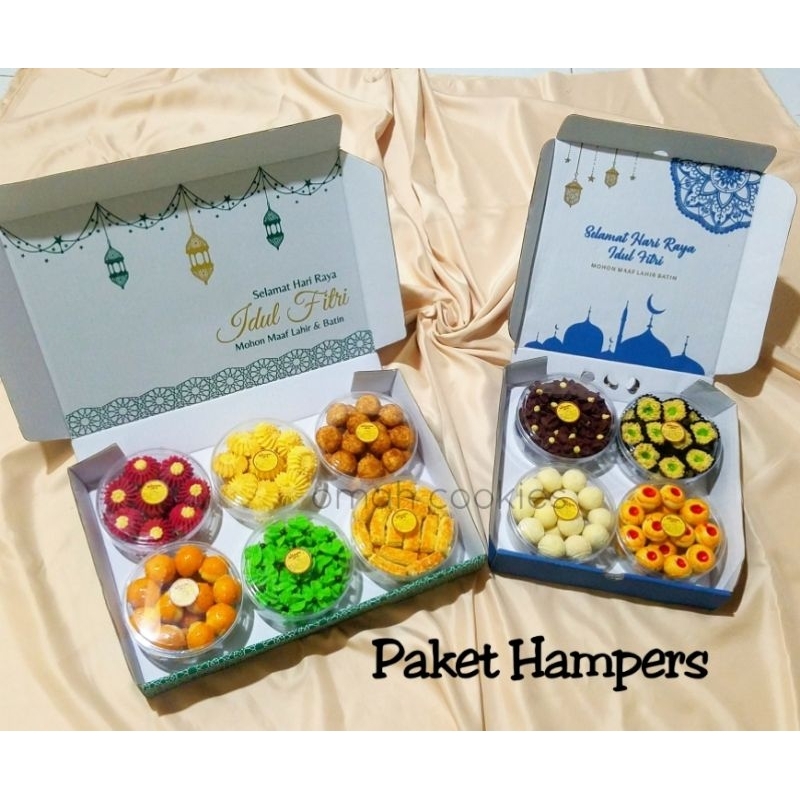 

Paket Hampers 6 toples Kue Kering