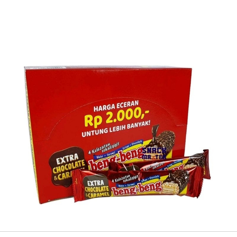 

beng beng chocolate crisp wafer - netto 17 pcs × 25 gr