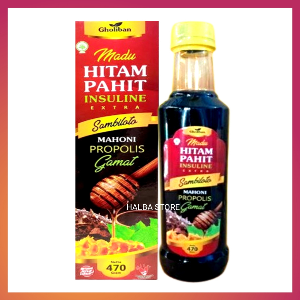 

Ramuan Madu Hitam Pahit Plus Gamat Emas
