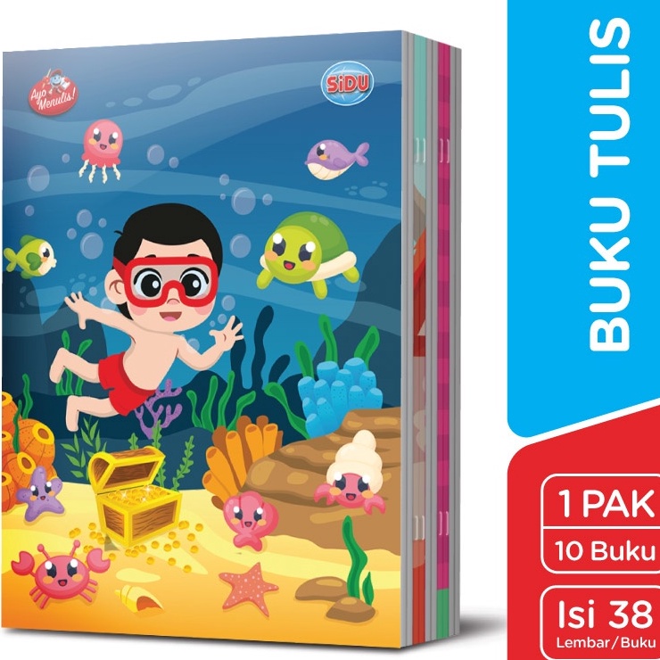 

99 BRANDS FESTIVAL SiDU Buku Tulis 38 Lembar SDU EB 38