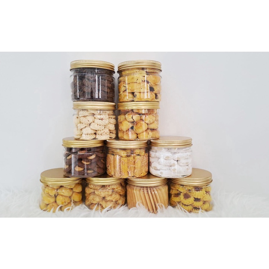 

MEGA SALE Kue kering Nastar Keju Putri salju Coklat mede Sagu keju 4ml