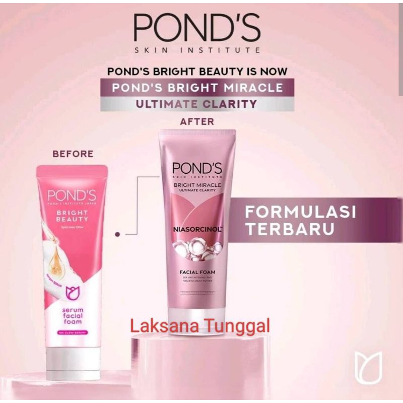 Pond's facial foam 50ml