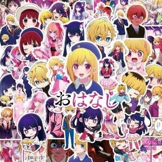 

Harga Diskon sticker stiker anime oshi no ko vinil cromo laminasi 64
