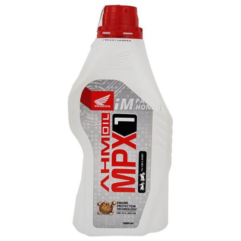 OLI MOTOR HONDA MPX1 1000ML 1000 ML 1 LITER 1L AHM OIL ORIGINAL AHM
