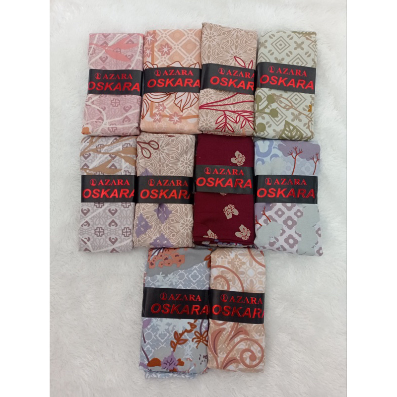 Hijab Azzahra motif Denay