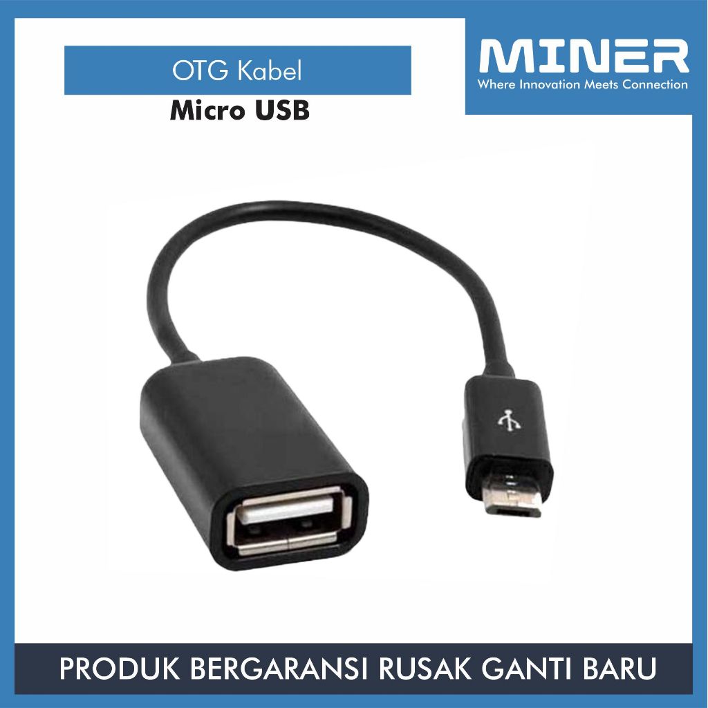 MINER Kabel OTG Micro USB to USB 2.0