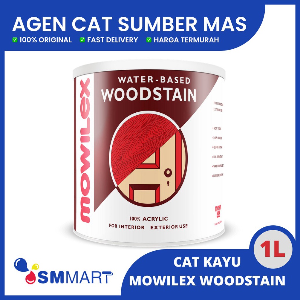ART P25C MOWILEX WOODSTAIN WATERBASED 1KG