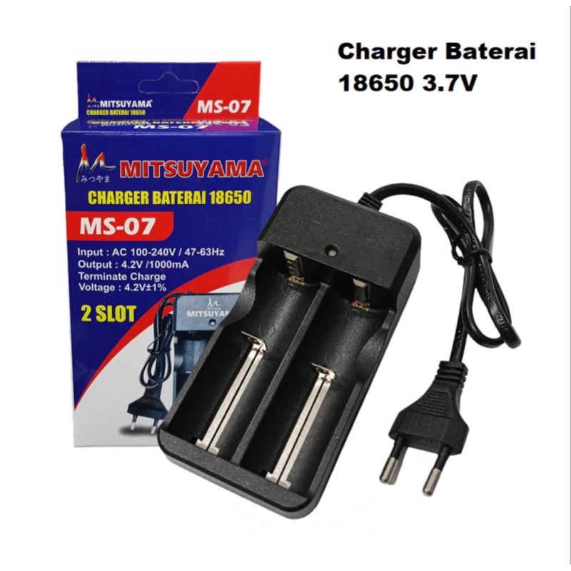 Charger Baterai 18650 Mitsuyama