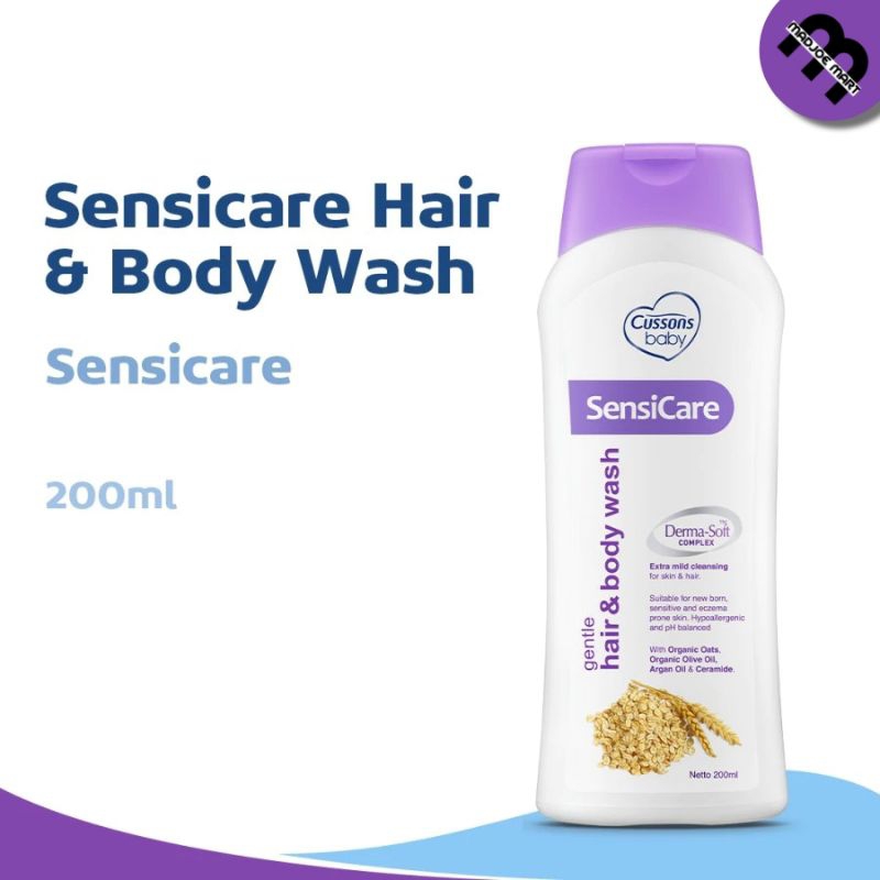 Cussons Baby Sensicare Gentle Hair & Body Wash